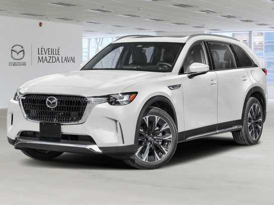 Mazda CX-90 hybride rechargeable 2025 2025 Blanc rhodium métallisé