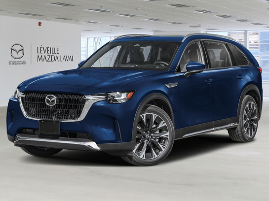 Mazda CX-90 hybride rechargeable 2025 2025 Bleu cristal foncé mica