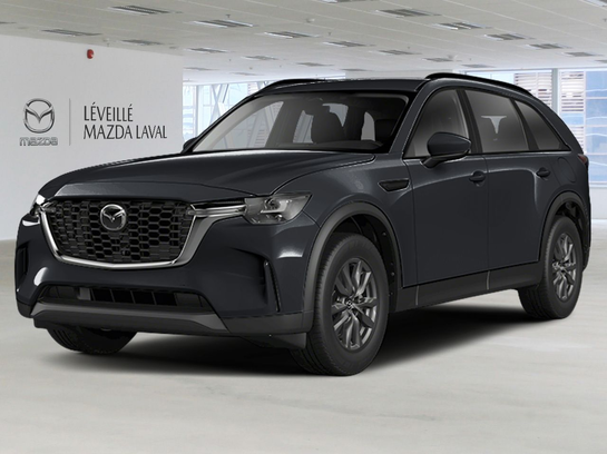 Mazda CX-90 hybride léger 2025 2025 Noir de jais mica