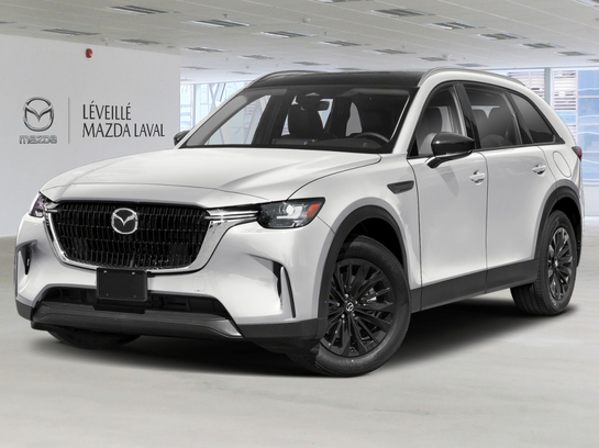 Mazda CX-90 hybride léger 2025 2025 Blanc rhodium métallisé