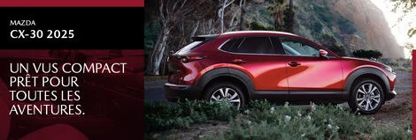 Mazda CX-30 2025 : Un VUS compact pour l’aventure
