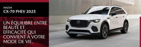 Mazda CX-70 PHEV 2025 : puissance et luxe hybride rechargeable