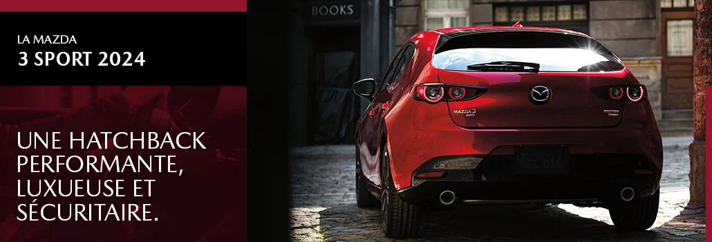  Mazda3 Sport 2024, élégante et technologiques